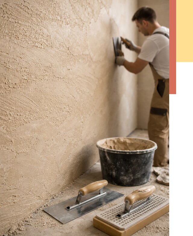 Декоративная штукатурка травертин в Железногорске от 1840 руб/м2 — качественно и недорого | ОТДЕЛОЧНИК-Жлк