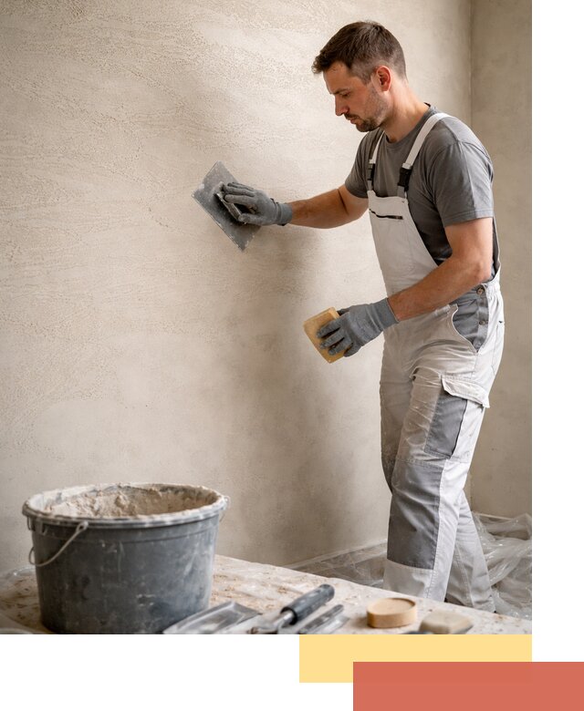 Декоративная штукатурка травертин в Железногорске для стен и потолков