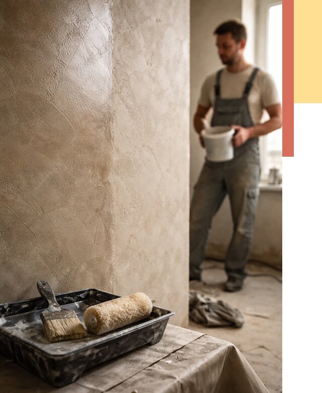 Нанесение воска на штукатурку в Железногорске от 3577 руб. | Услуги ОТДЕЛОЧНИК-Жлк