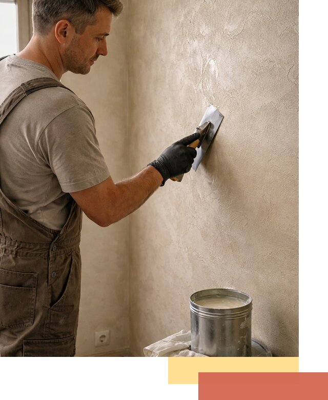 Нанесение воска на штукатурку в Железногорске для защиты и блеска