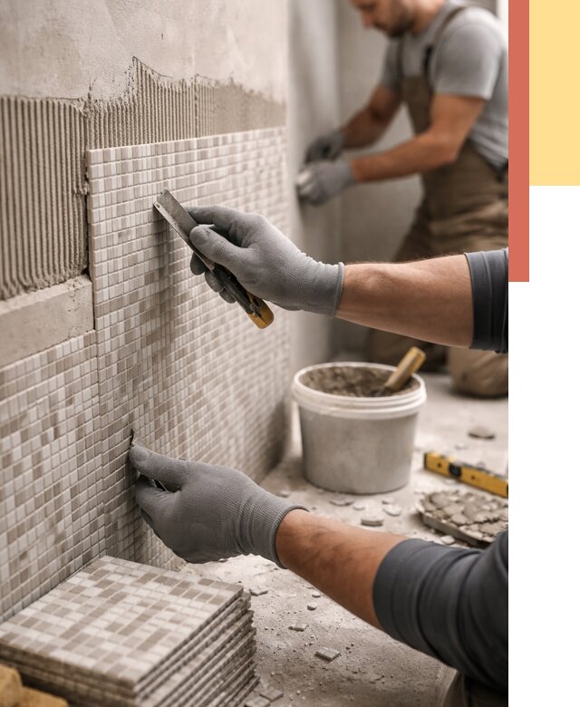 Облицовка стен мозаикой в Железногорске от 3271 руб/м2 — укладка мозаики на стены | ОТДЕЛОЧНИК-Жлк