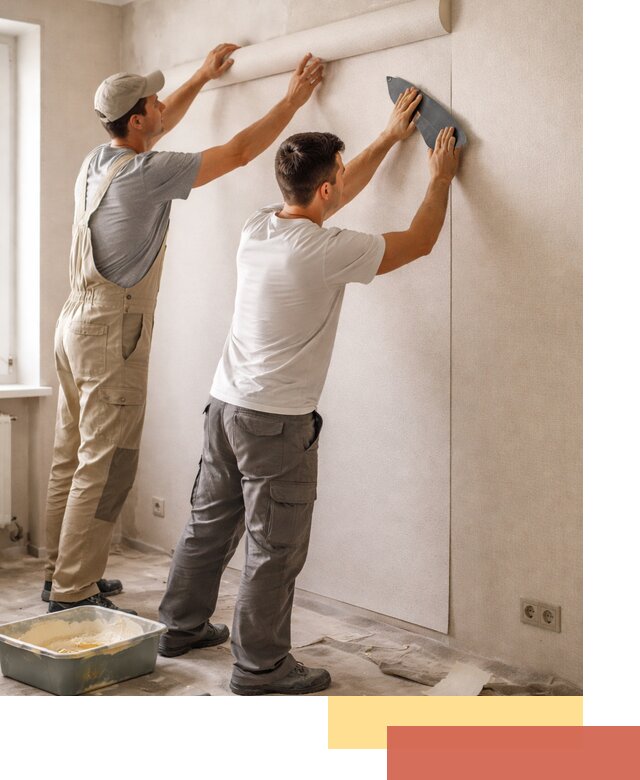 Поклейка виниловых обоев в Железногорске профессионально и качественно