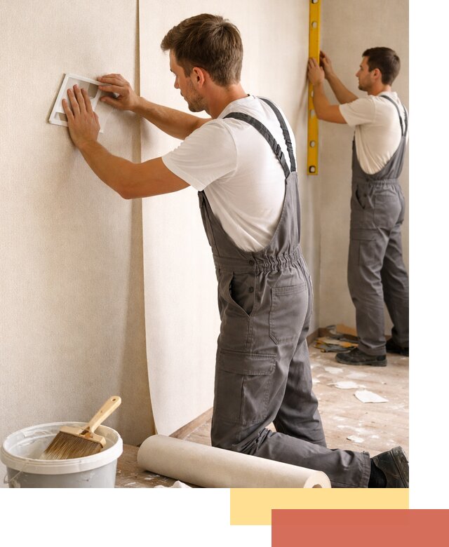 Поклейка бумажных обоев в Железногорске качественно и недорого