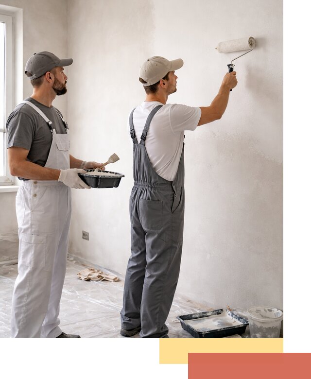 Покраска стен водоэмульсионной краской в Железногорске