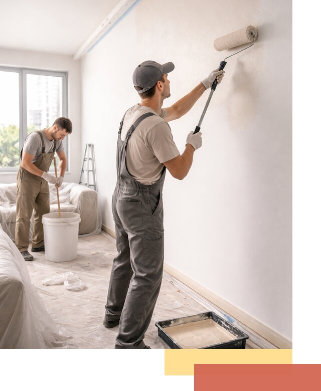 Покраска стен в офисе в Железногорске — быстрый и качественный ремонт