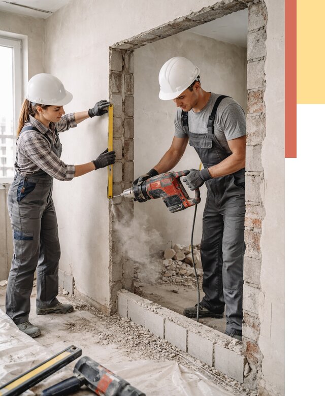 Создание проемов в стенах в Железногорске от 6644 руб. — алмазная резка и расширение | ОТДЕЛОЧНИК-Жлк