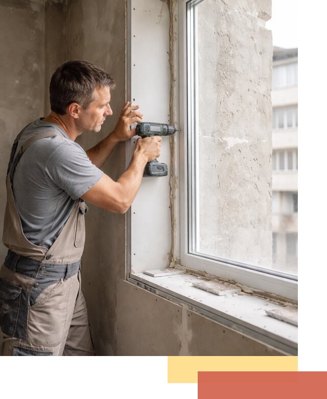 Монтаж гипсокартонных откосов в Железногорске под ключ