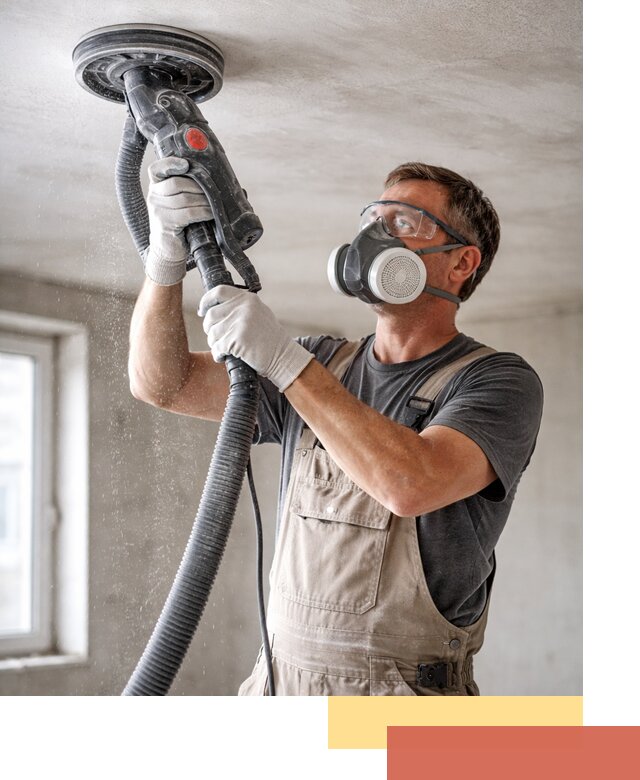 Шлифовка потолка в Железногорске — качественная подготовка под отделку