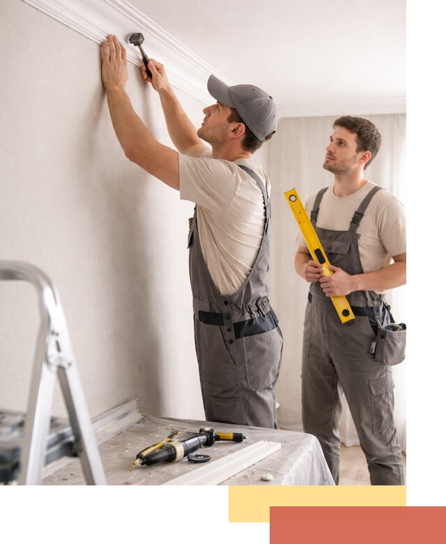 Монтаж потолочного плинтуса в Железногорске качественно и быстро