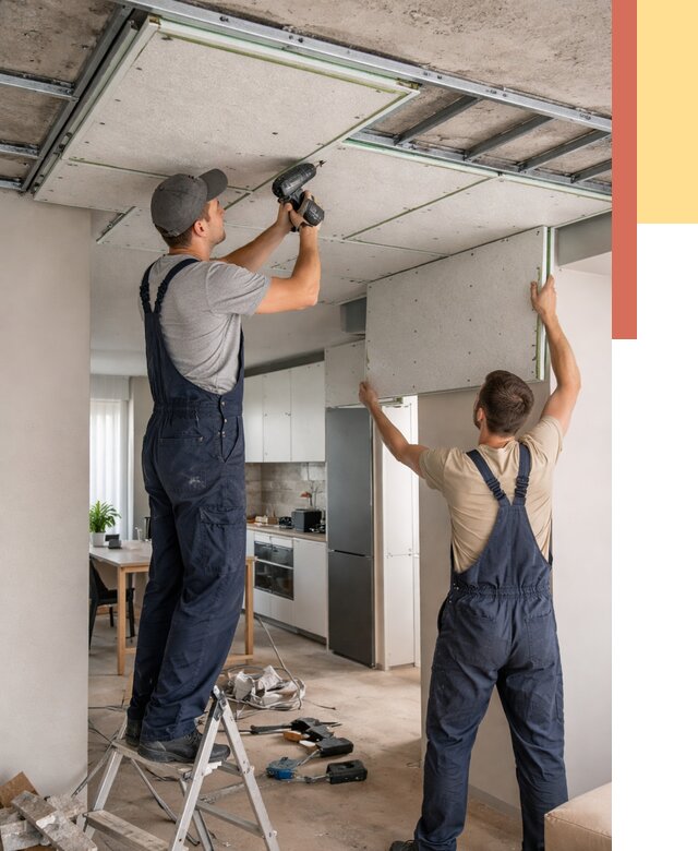 Шумоизоляция потолка панелями зипс в Железногорске от 1891 руб. под ключ | ОТДЕЛОЧНИК-Жлк